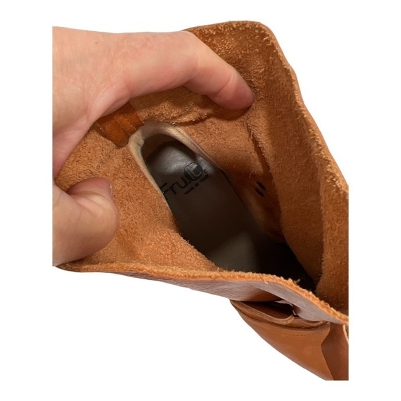 FRU.IT Women's Cognac Leather boots size 36 US 5.5 made in Italy - Picture 10 of 17